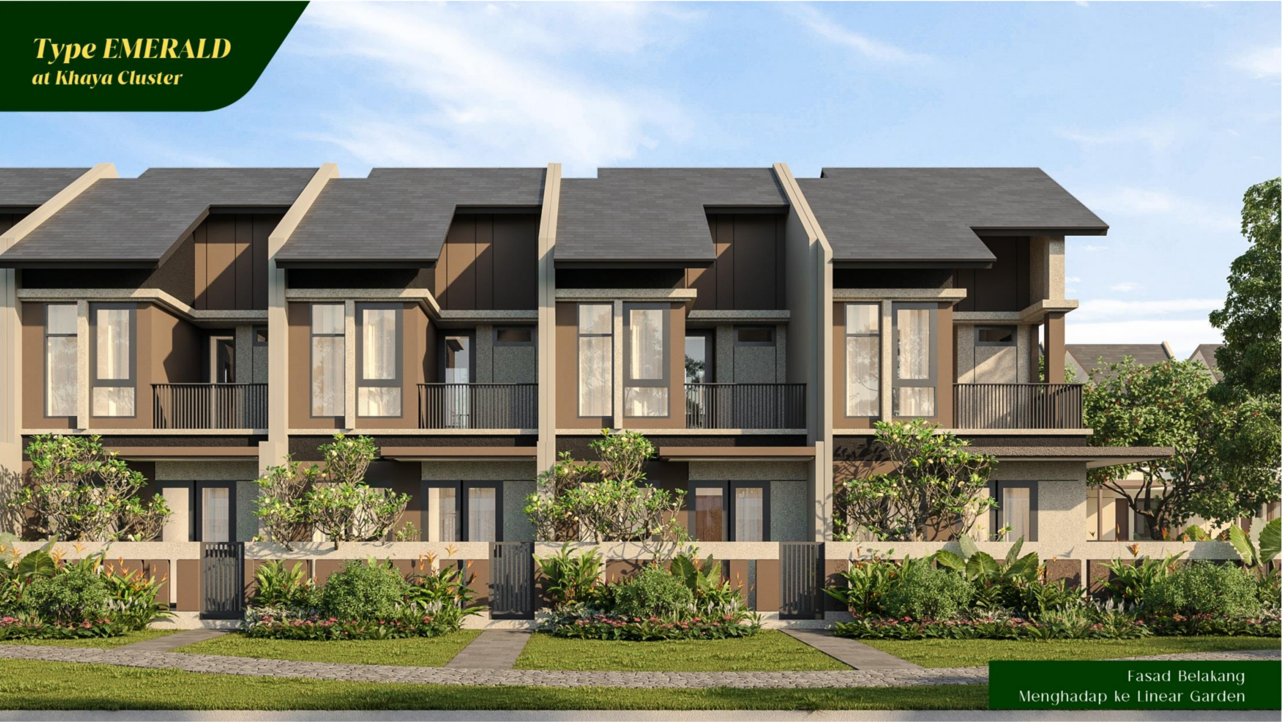 Rumah Tipe Emerald 5 × 15 / 5 × 17 Cluster Grand Khaya Podomoro Golf View Cimanggis — interior